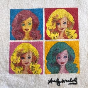 Rare Andy Warhol Barbie tee from early 2000’s